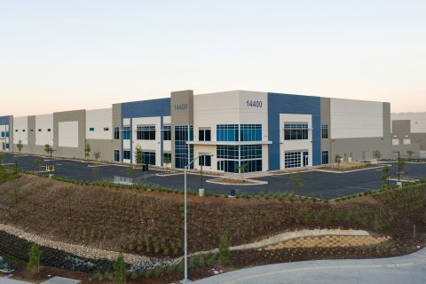 Landscape Development- Industrial landscape side view